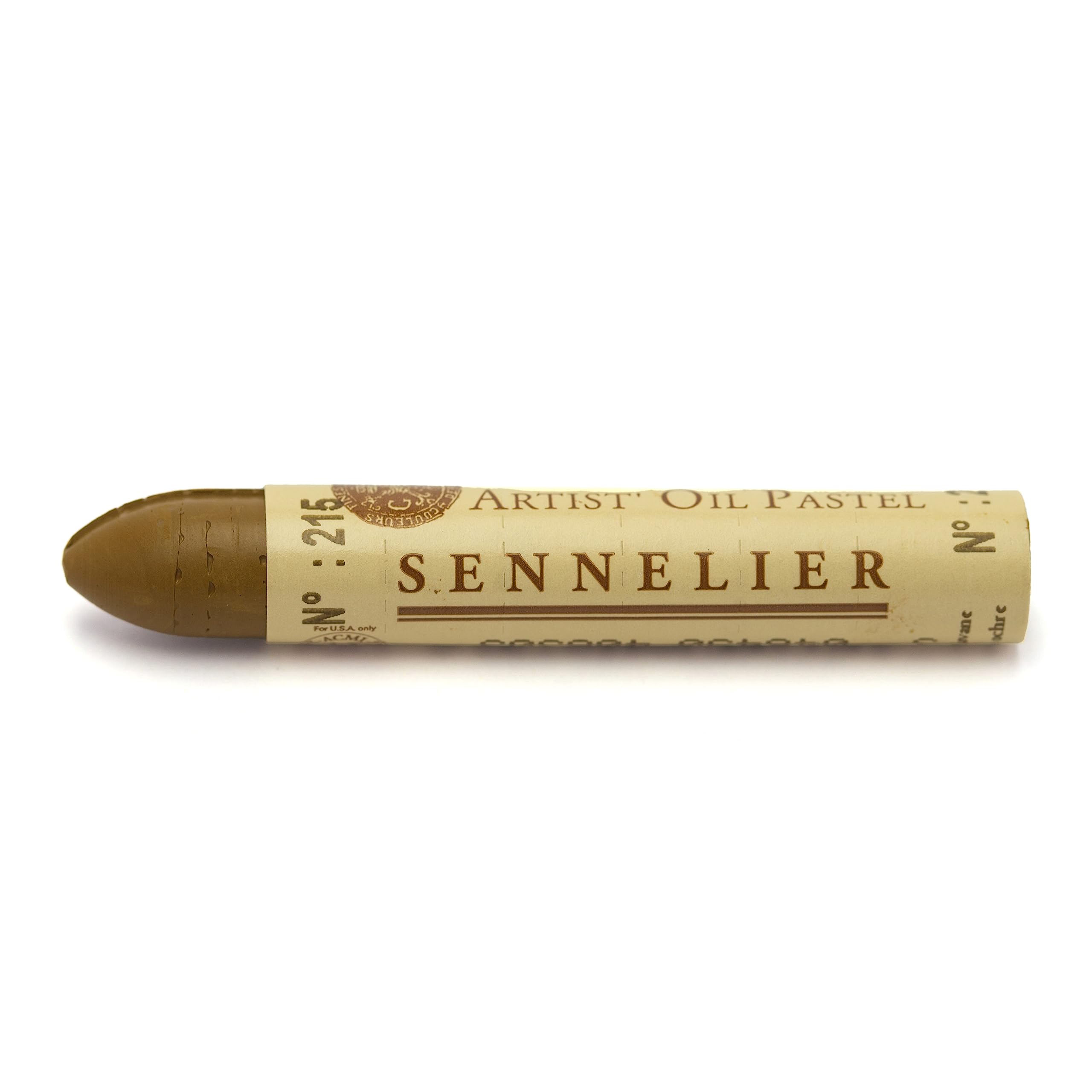 Sennelier Oil Pastel - Havana Ochre | Professional Artist Pastels for Drawing & Sketching | Ideal for Canvas, Paper & Mixed Media Art Projects