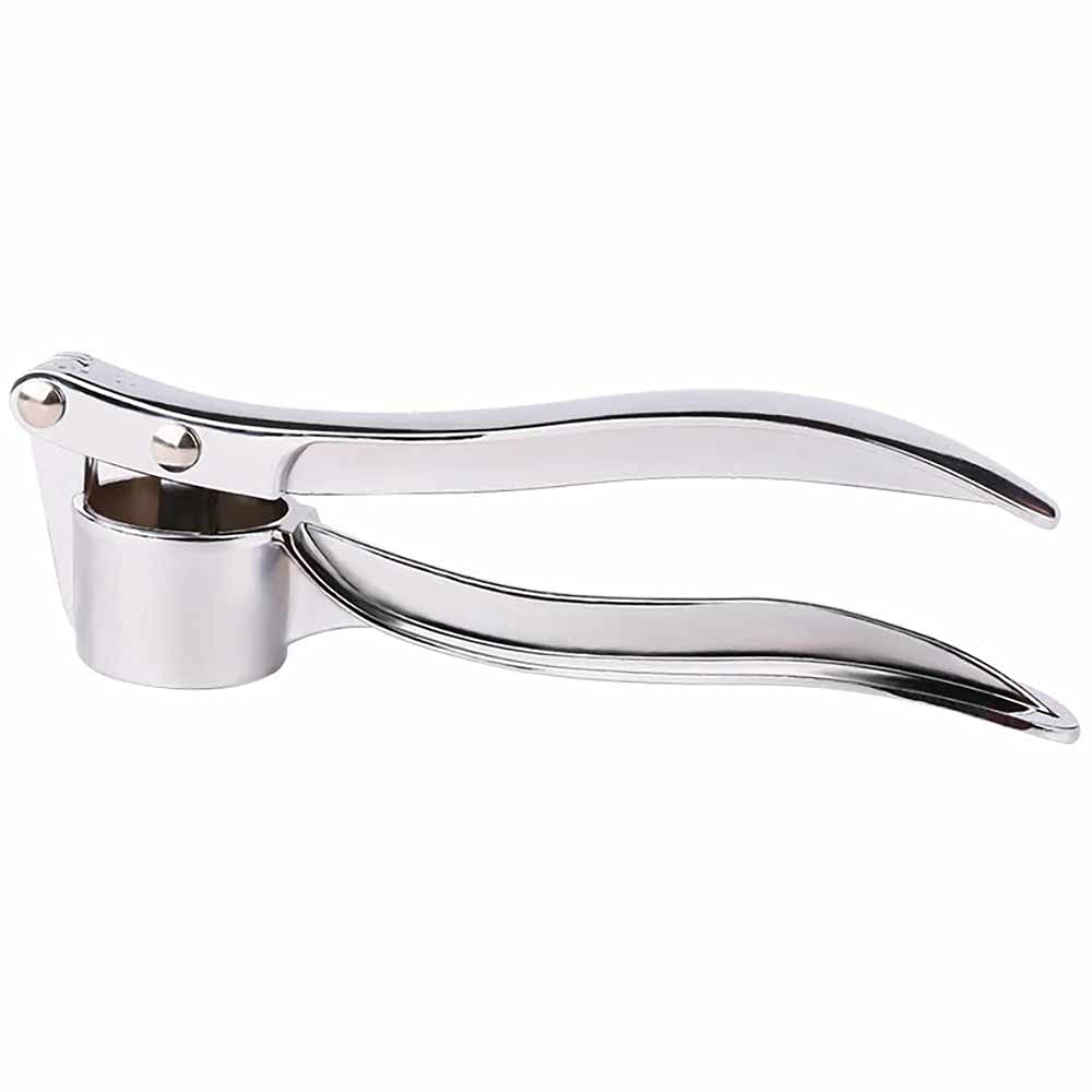 Premium Zinc Alloy Garlic Press - Heavy Duty Garlic Crusher & Ginger Presser - Sturdy, Dishwasher Safe - Perfect for Cooking, Meal Prep & Professional Kitchens