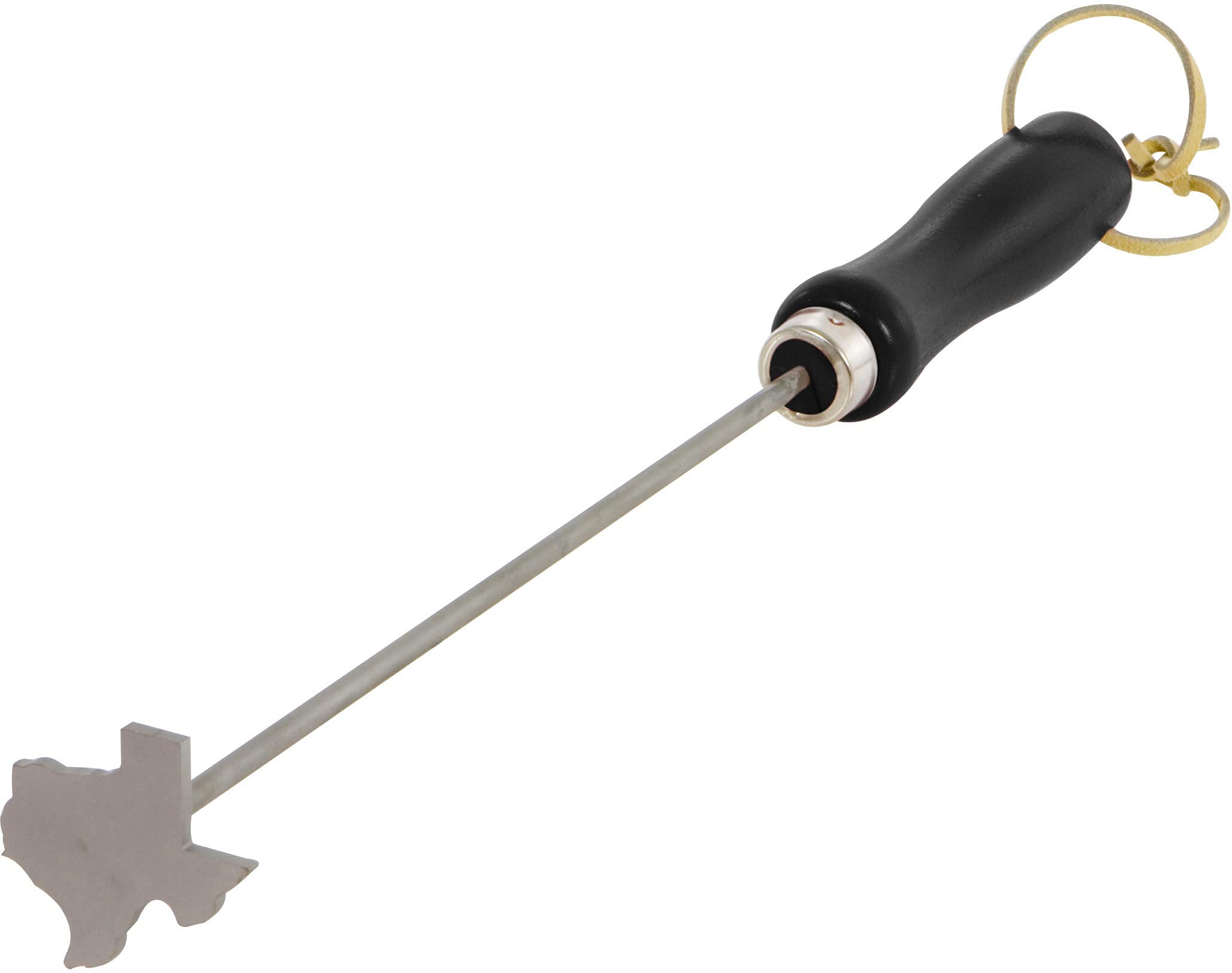Texas Brand BBQ Branding Iron for Steak, Buns, Wood & Leather - Perfect for Grilling, Baking, Woodworking & Leather Crafting