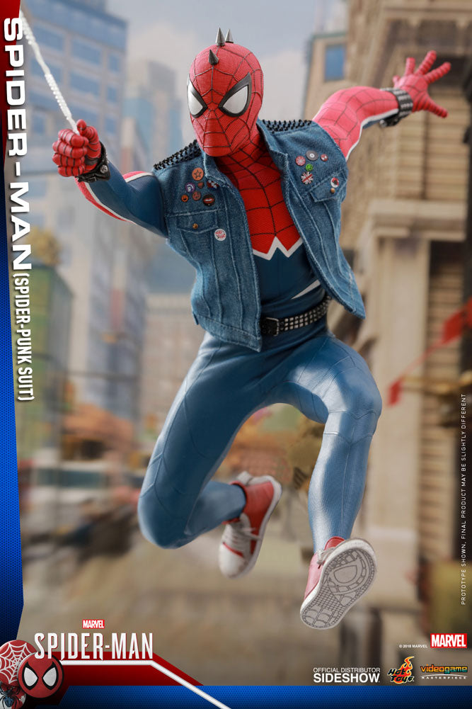Hot Toys Marvel's Spider-Man VGM32 Spider Punk Suit 1/6 Scale 12