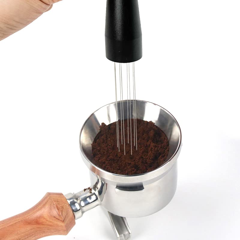 Stainless Steel Espresso Stirrer Tool - Barista WDT Needle for Coffee Powder Distribution - Perfect for Home & Cafe Use