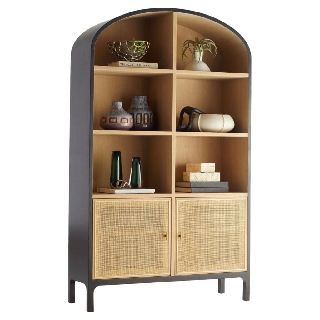 Cyan Design 11496 Lamu Cabinet - Black | Modern Storage Cabinet for Living Room, Bedroom & Office | Stylish Home Decor Furniture