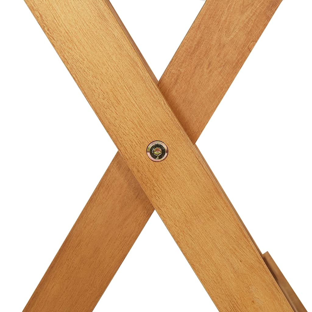 Foldable Acacia Wood Outdoor Table - 35.4