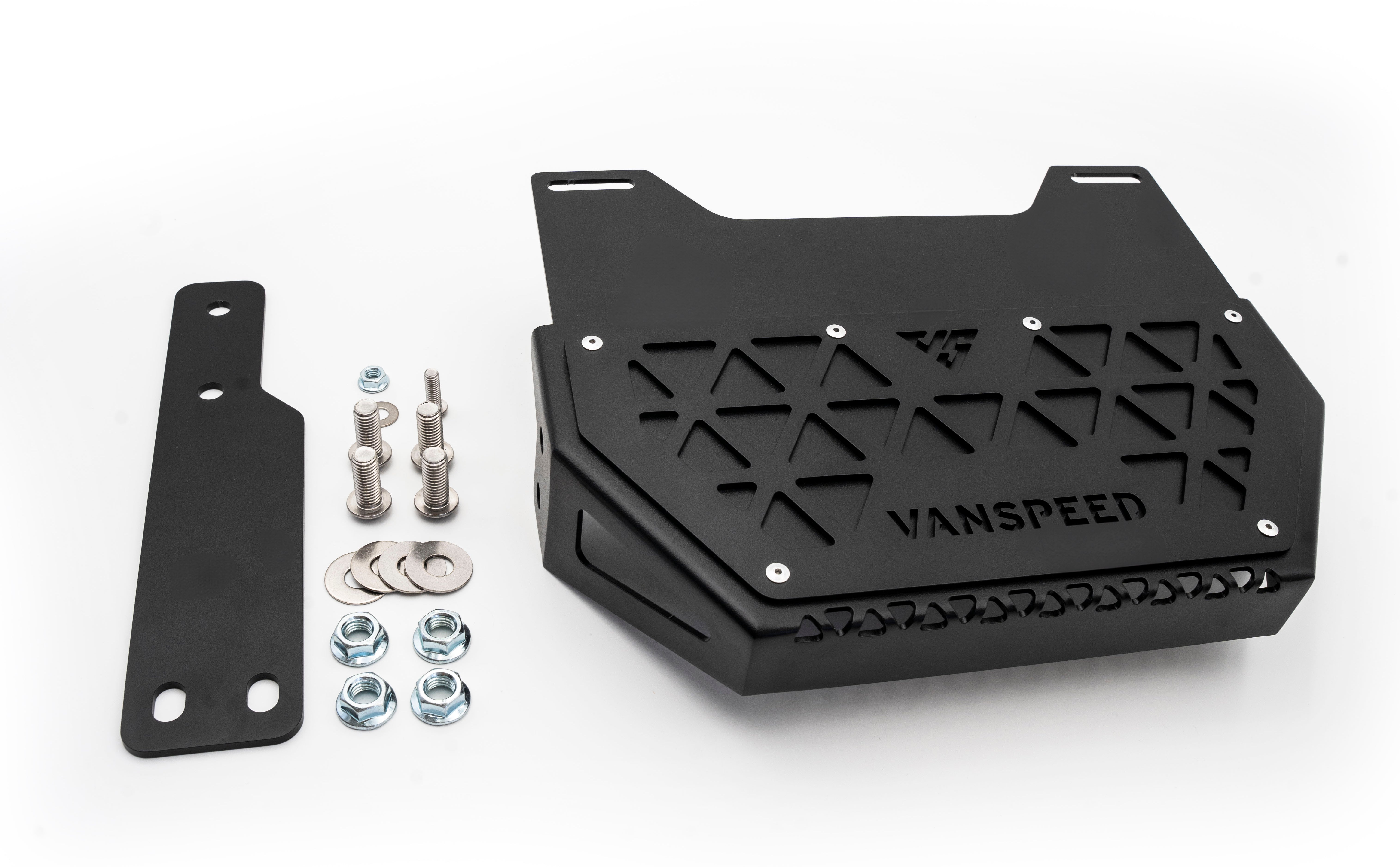 Sprinter Defender Mini Rear Step Bumper - Heavy Duty Black Powder Coated for Mercedes Benz Sprinter & Defender - Perfect for Off-Roading, Camping & Outdoor Adventures