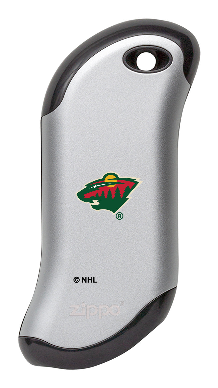 Minnesota Wild NHL Team Rechargeable Hand Warmer - HeatBank® 9s Portable Pocket Warmer for Winter Sports, Hunting & Outdoor Activities