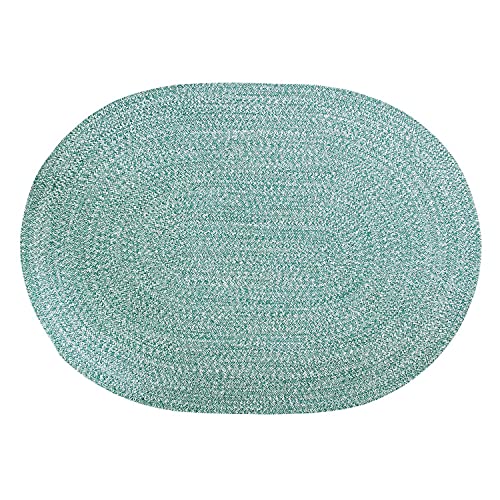 Light Green & White