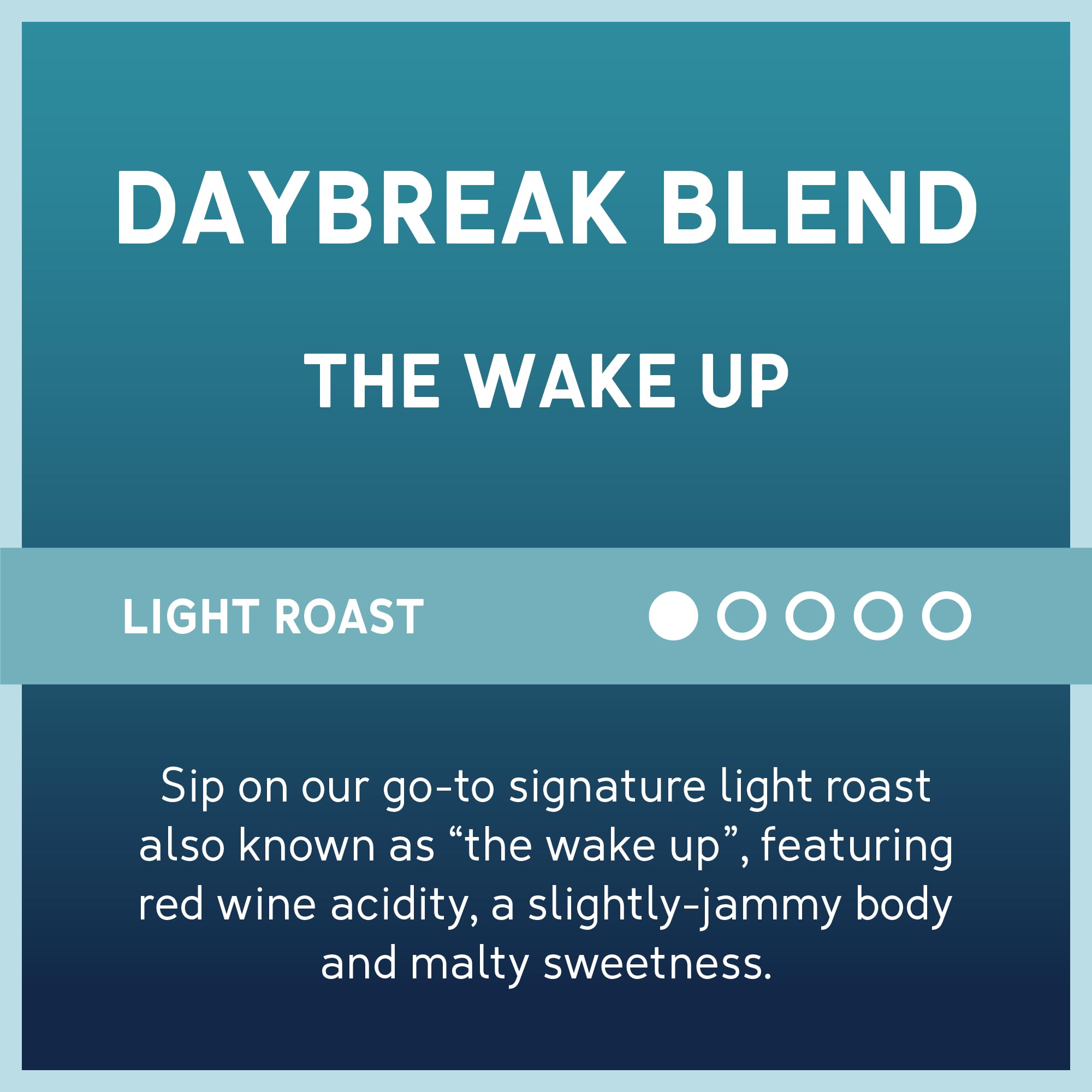 Caribou Coffee Light Roast Ground Coffee - Daybreak Blend 72oz (6x12oz Bags) | Smooth & Balanced Breakfast Blend | Perfect for Morning Brewing, Office Coffee & Gift Giving