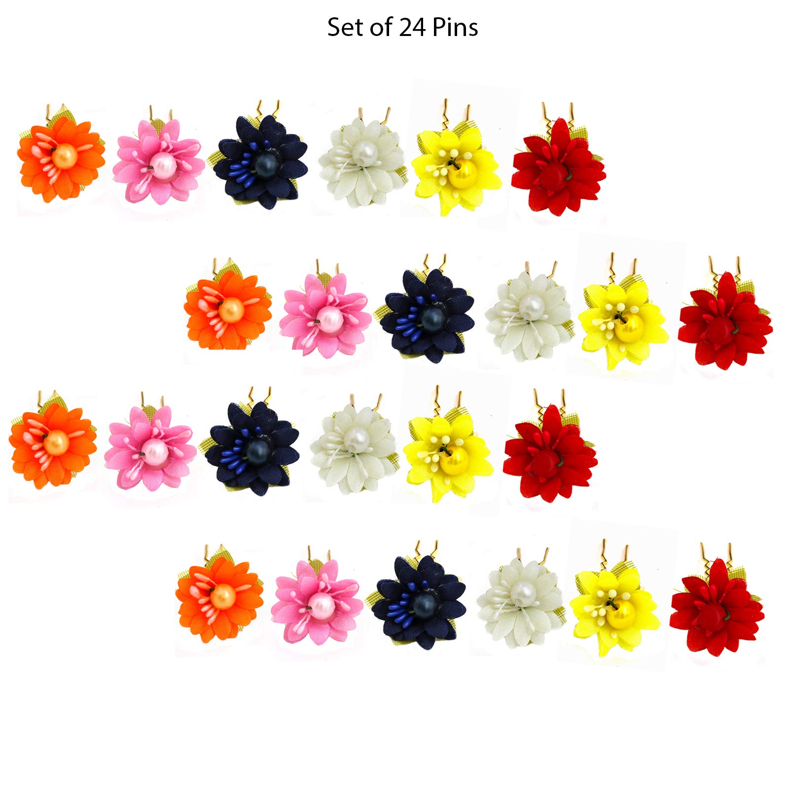 Rapidsflow® Juda Hair Pins for Women and Girls - Secure Hair Accessories for Updos, Braids, and Bun Hairstyles - Perfect for Weddings, Parties, and Everyday Use