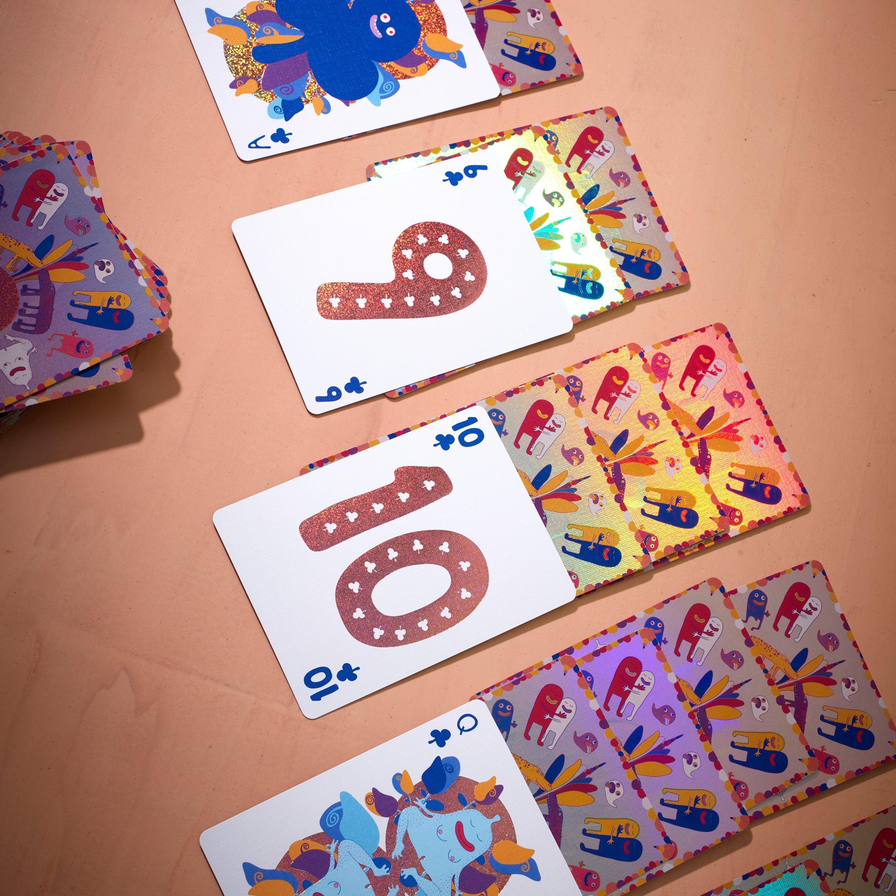 Haas Jumbo Playing Cards - Oversized Deck for Easy Reading, Poker, Blackjack & Magic Tricks | Perfect for Game Nights, Casino Parties & Family Gatherings