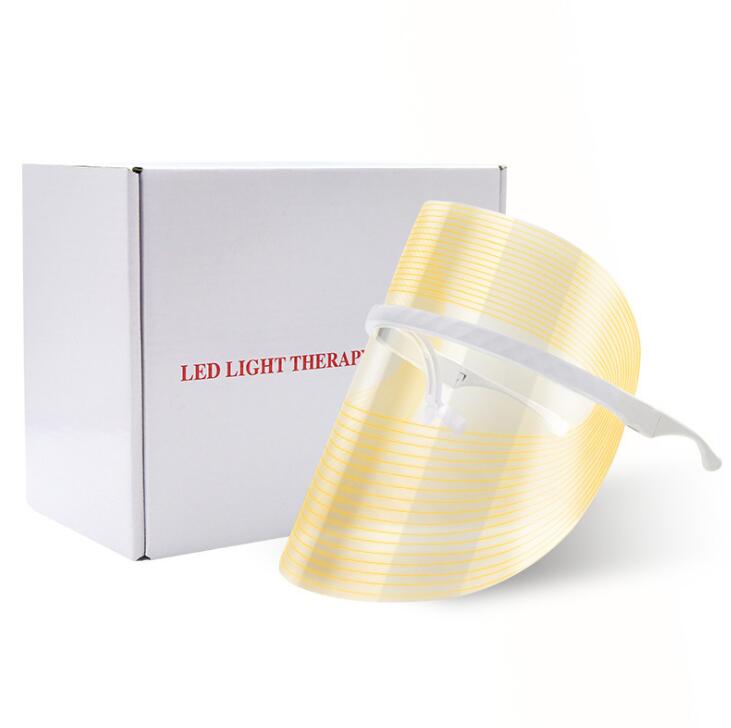 LED Photonic Skin Care Device - 3 Color Light Therapy Facial Mask for Anti-Aging, Acne Treatment & Skin Rejuvenation | Perfect for Home Spa & Professional Skincare Routine