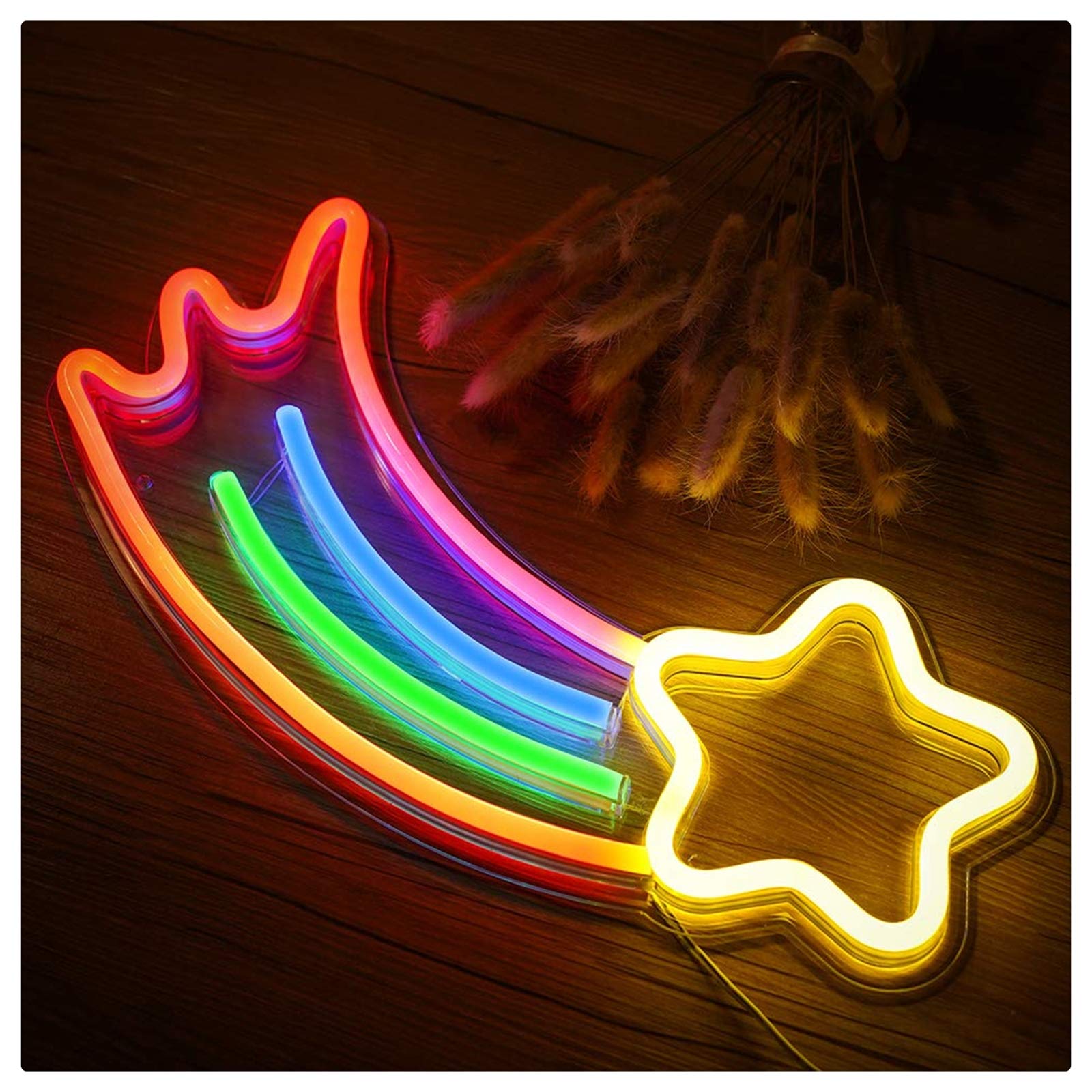 Custom LED Neon Signs - Personalized Wall Decor Art for Home, Bedroom, Christmas & Valentine's Day Party | Dimmable Neon Light for Gifts, Bars, Weddings & Business Branding