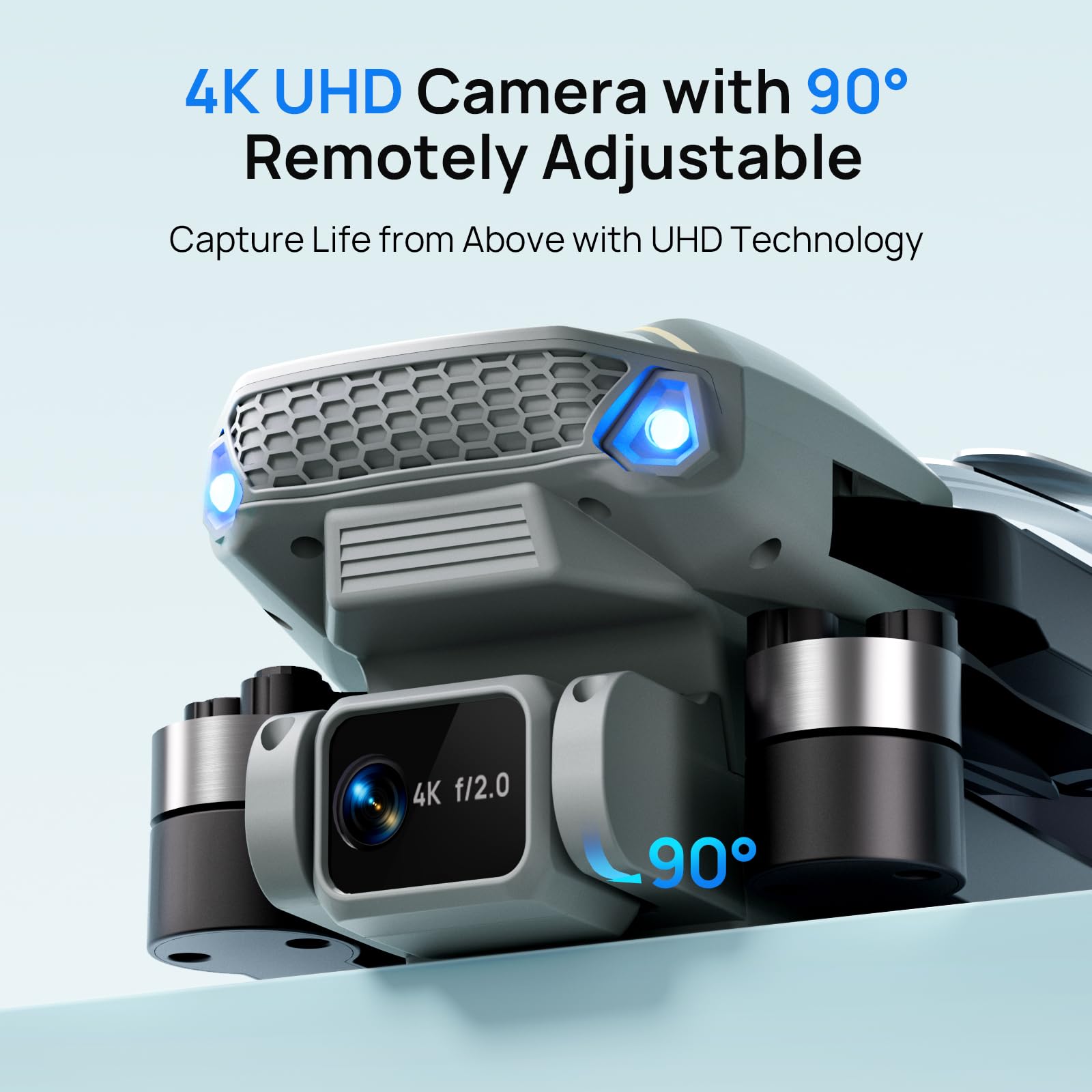 **Ameta S20 Lite 4K UHD FPV Drone with Brushless Motor – Foldable RC Quadcopter for Adults & Kids, 36 Min Flight Time, Altitude Hold, Headless Mode, 360° Flips – Perfect for Aerial Photography, Outdoor Adventures & Gifts for Men & Boys (Under 249g)**