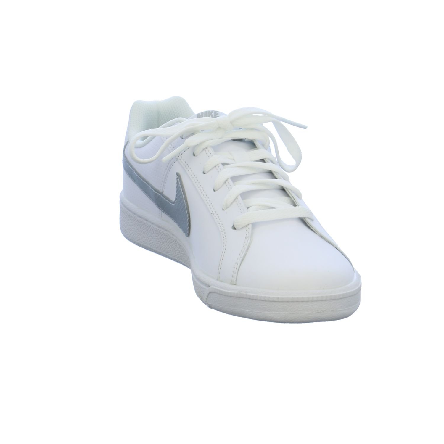 Nike Women's Fitness Tennis Shoes - White Metallic Silver Size 12 | Lightweight Running Shoes for Women | Perfect for Gym Workouts, Tennis & Casual Wear