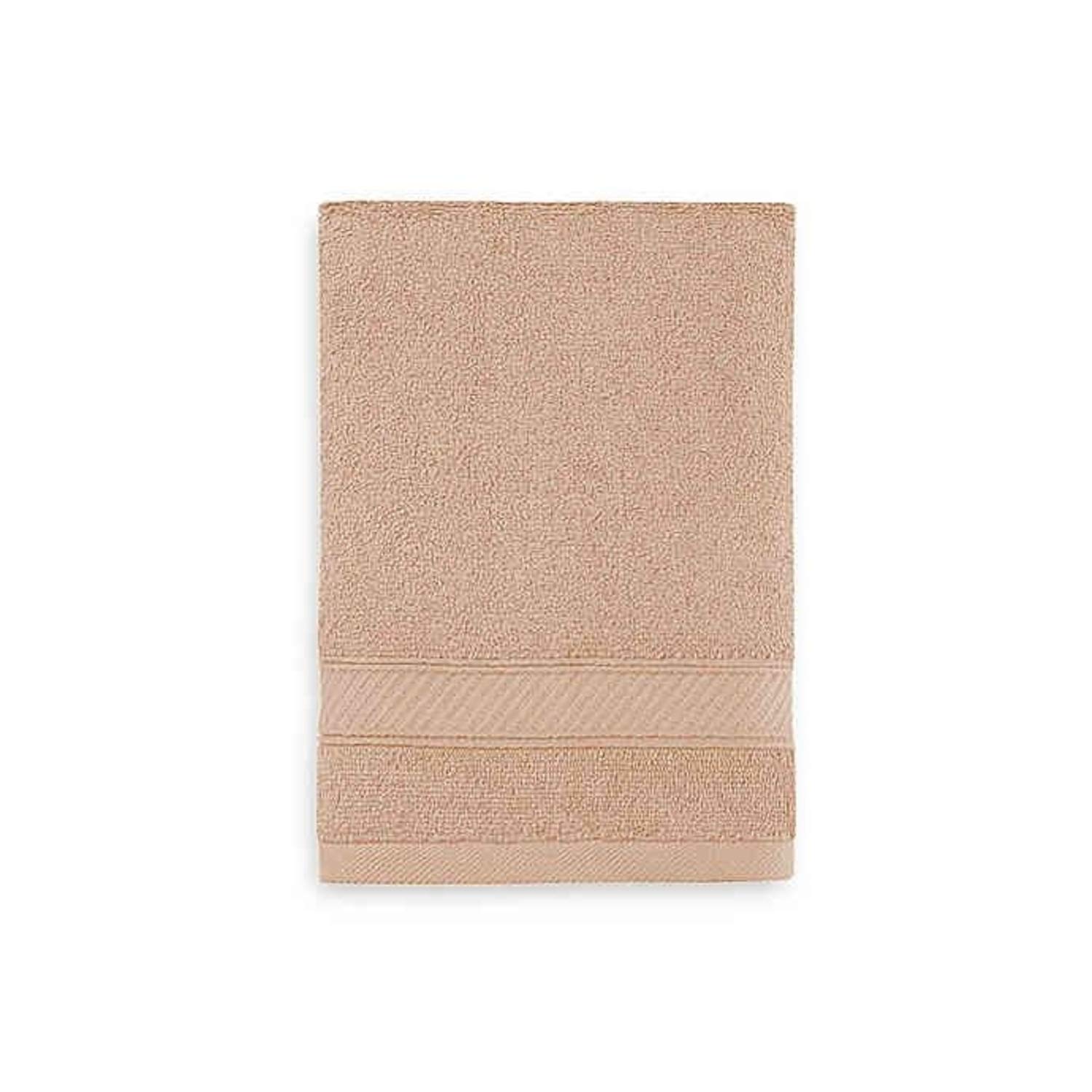 Wamsutta Hygro Duet Hand Towel - Soft & Absorbent Sand Color Bath Towel for Kitchen & Bathroom | Perfect for Guest Bathrooms & Spa Use