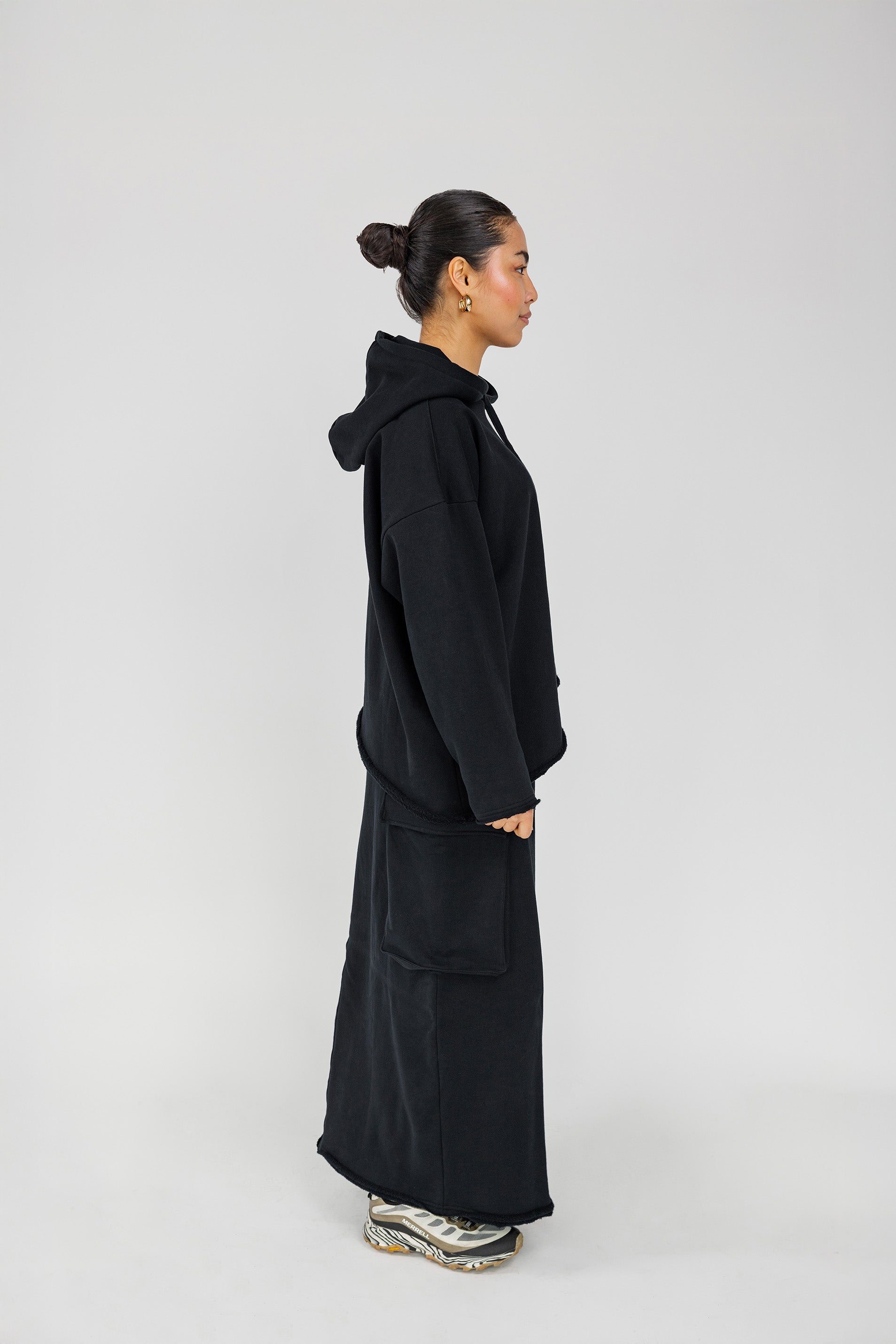 Asymmetric Hoodie for Women - Trendy Oversized Zip Up Sweatshirt with Unique Design | Perfect for Streetwear, Casual Outfits & Layering