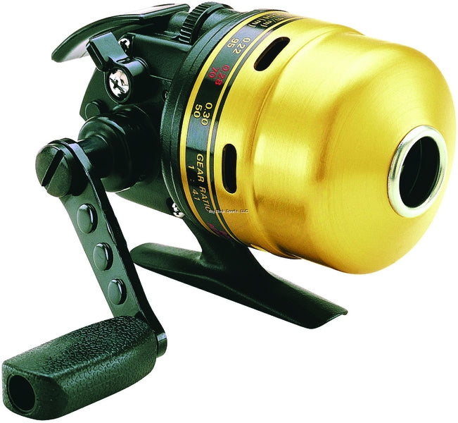 Daiwa GC100 Goldcast Spincast Fishing Reel Right Hand Retrieve, 1 Ball Bearing, 4.1:1 Gear Ratio, 10-80 lb Mono Line - Perfect for Freshwater & Saltwater Fishing, Bass, Trout, and Catfish Angling
