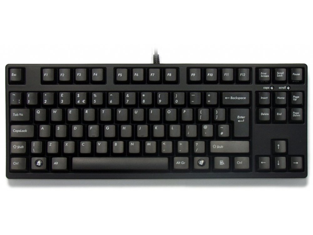 Filco Majestouch-2 Tenkeyless Mechanical Keyboard with Tactile Switches - UK Layout | Perfect for Gaming, Programming & Office Work