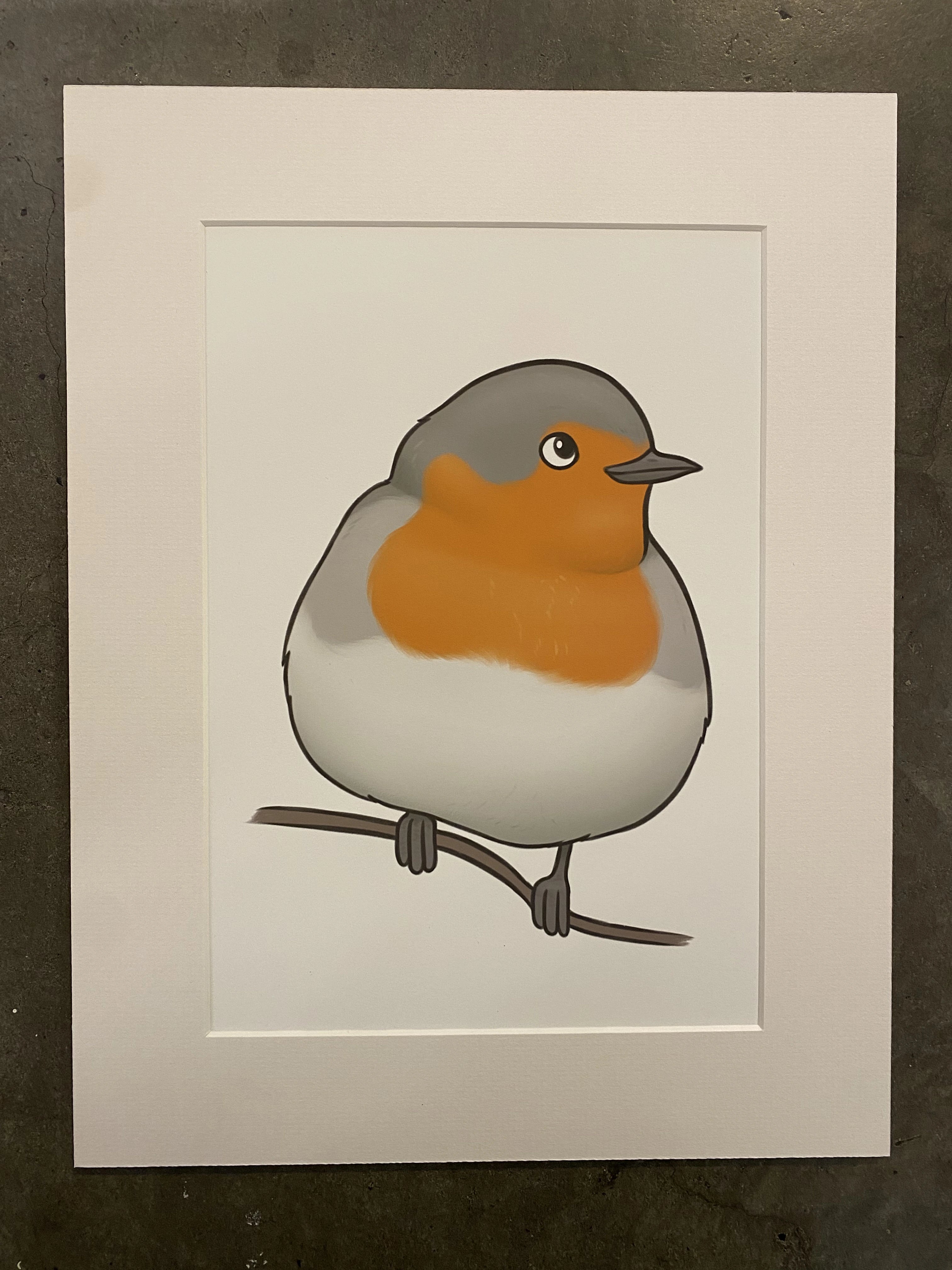 Robyn Mounted Print by Joe Hollingsworth & OystercatcherTF - Elegant Wall Art for Home & Office Decor