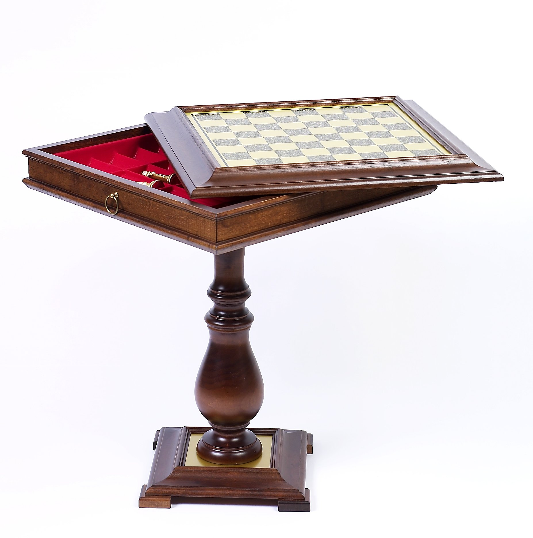 Bello Games Collections - Italian Chess Set with Handcrafted Chessmen & Venezia Chess Board from Italy | Perfect for Home Decor, Gifts & Chess Enthusiasts