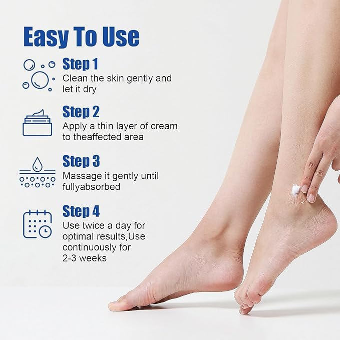60% Urea Cream for Dry Cracked Feet & Hands - Intensive Moisturizing Treatment with 2% Salicylic Acid - Hydrates, Softens & Repairs Rough Skin on Heels, Knees & Elbows - Unisex Foot Care Lotion 5.3oz - Perfect for Cracked Heel Repair & Winter Skin Care