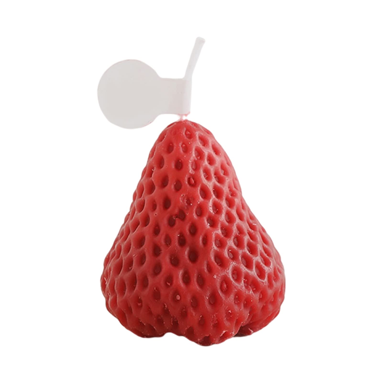 Strawberry Shaped Aromatherapy Scented Candle - Natural Air Freshener, Odor Eliminator, Perfect Gift for Women, Mothers Day, Birthday, Home Decor - Ideal for Relaxation, Spa, Bedroom & Living Room Ambiance