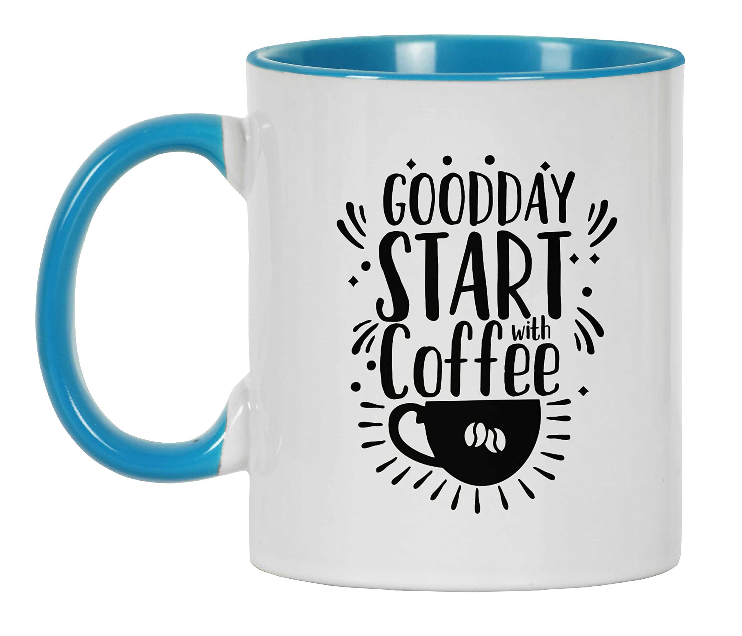 11 Oz Ceramic Coffee Mug - Perfect Gift for Coworkers, Boss & Coffee Lovers - Blue | Ideal for Office, Home & Daily Coffee Breaks