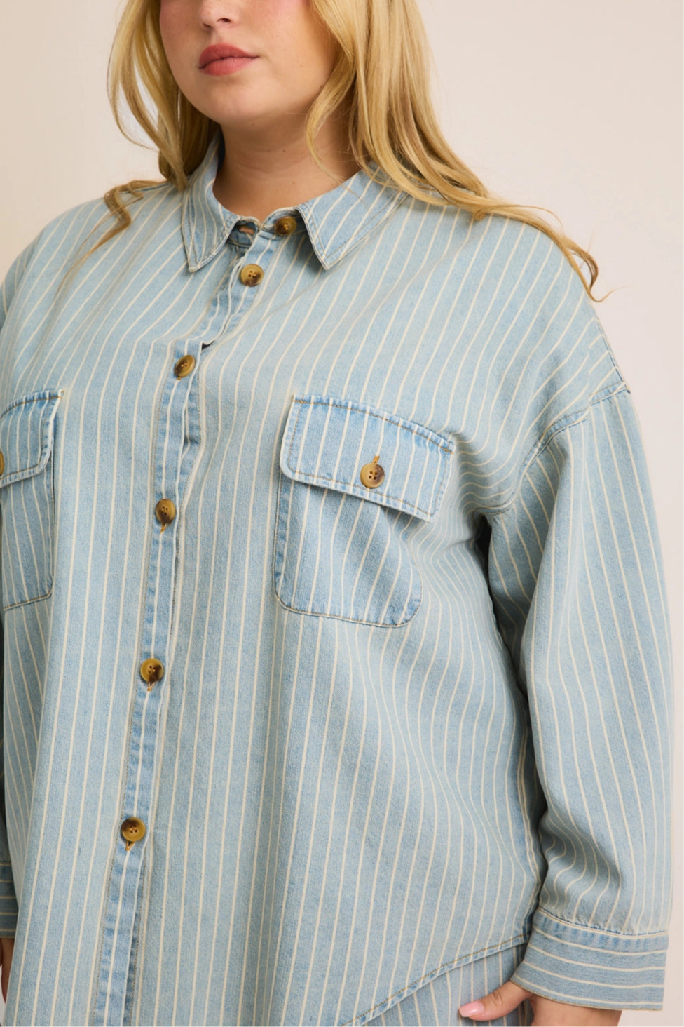 Read Between The Lines Shacket - Stylish Oversized Shirt Jacket for Women | Perfect for Layering, Fall Fashion & Casual Outfits