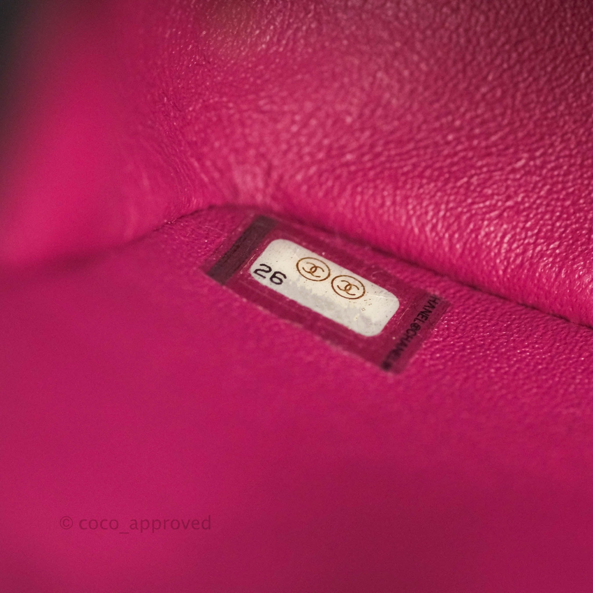 Chanel Chevron Mini Rectangular Lambskin Flap Bag in Dark Pink with Gold Hardware - Perfect for Evening Events & Luxury Fashion Accessories