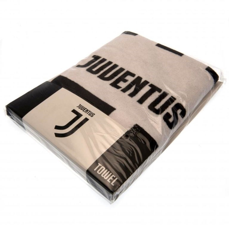 Official Juventus FC Soccer Towel - Premium Absorbent Football Towel for Fans - Perfect for Games, Training, and Gym Use