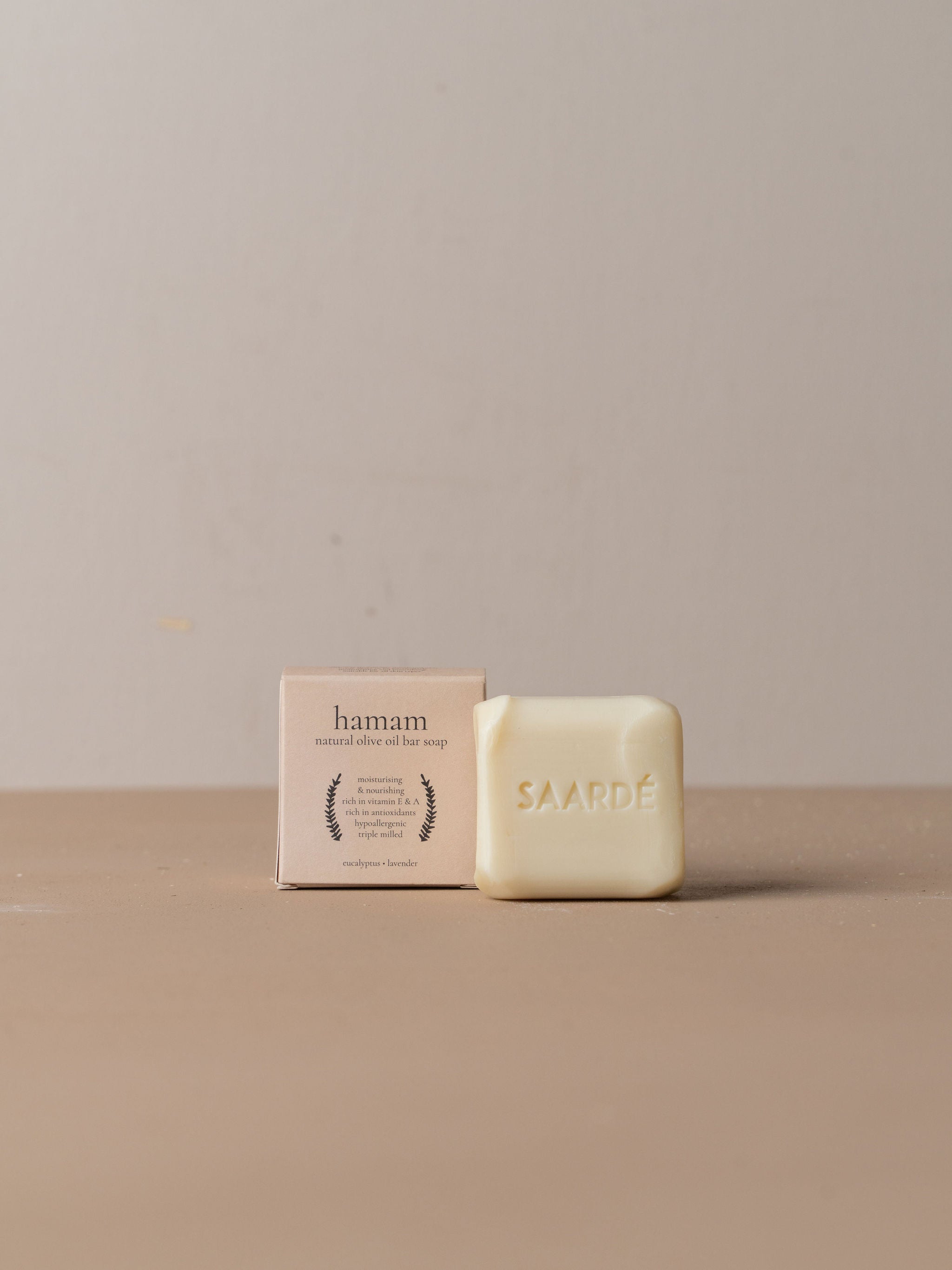 Premium Olive Oil Bar Soap | 100% Natural Hamam Soap for Sensitive Skin | Moisturizing & Gentle Cleansing | Perfect for Daily Use, Spa & Gift Giving