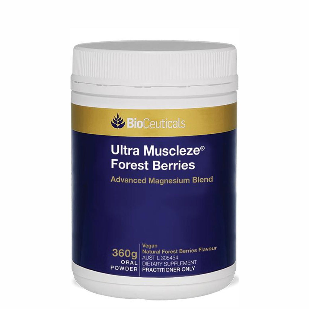 BioCeuticals Ultra Muscleze Forest Berries Powder - Premium Muscle Recovery & Performance Supplement for Athletes & Fitness Enthusiasts - Ideal for Post-Workout Recovery & Strength Training Support