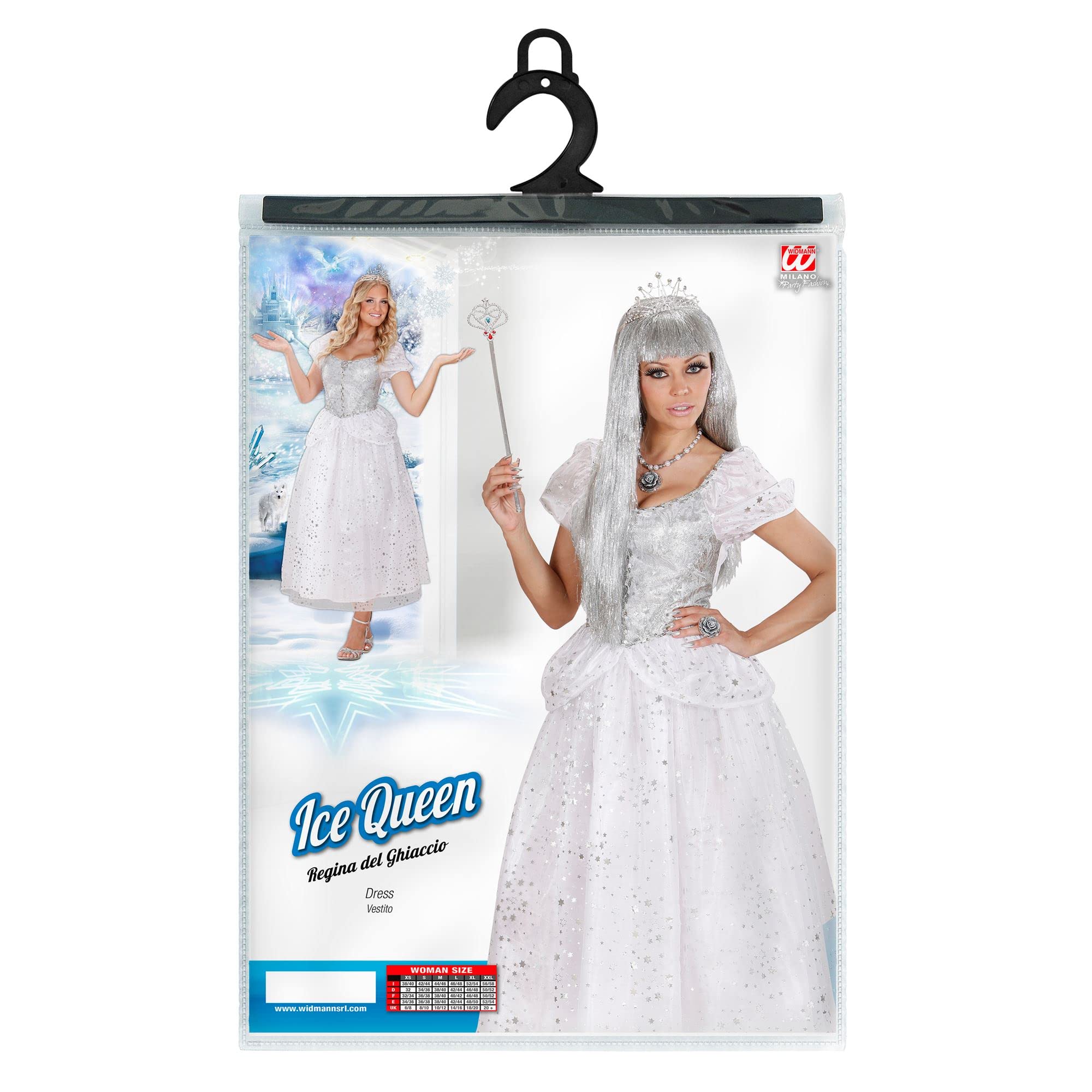 ICE QUEEN Women's Long Elegant Party Dress - Perfect for Evening Gala, Prom Night & Special Occasions