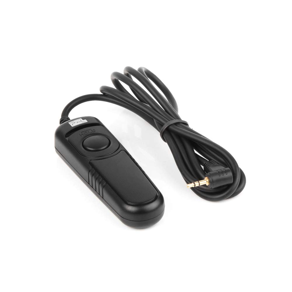 Pixel Wired Remote Shutter Release Control Compatible with Canon RS-60E3, Pentax CS-205, Contax LA - Fits Canon EOS 60D, 300D, 350D, 400D, 450D, 500D, 550D, 600D, 1000D, 1100D, Rebel XTi, 2000D - Perfect for Photography, Time-Lapse, Group Shots & Long Exposure