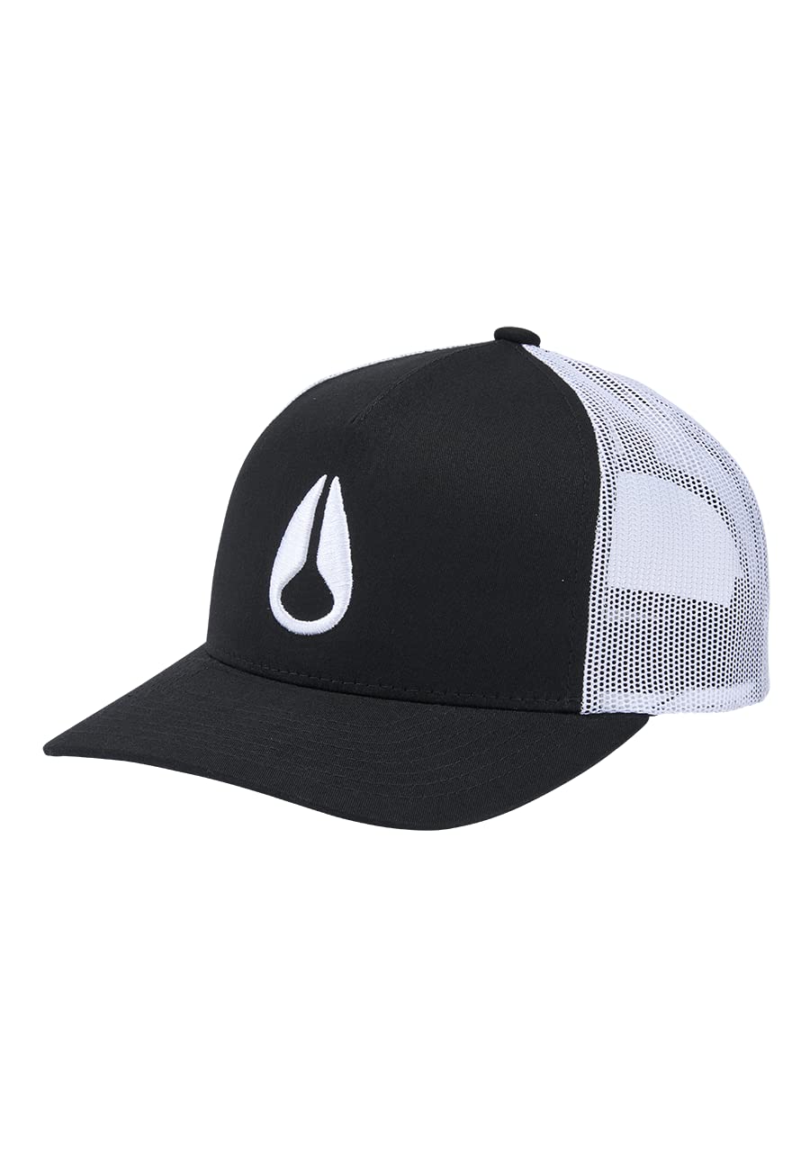 NIXON Iconed Trucker Hat for Men & Women - Adjustable Snapback Cap with Classic Logo - Perfect for Outdoor, Sports, and Casual Wear