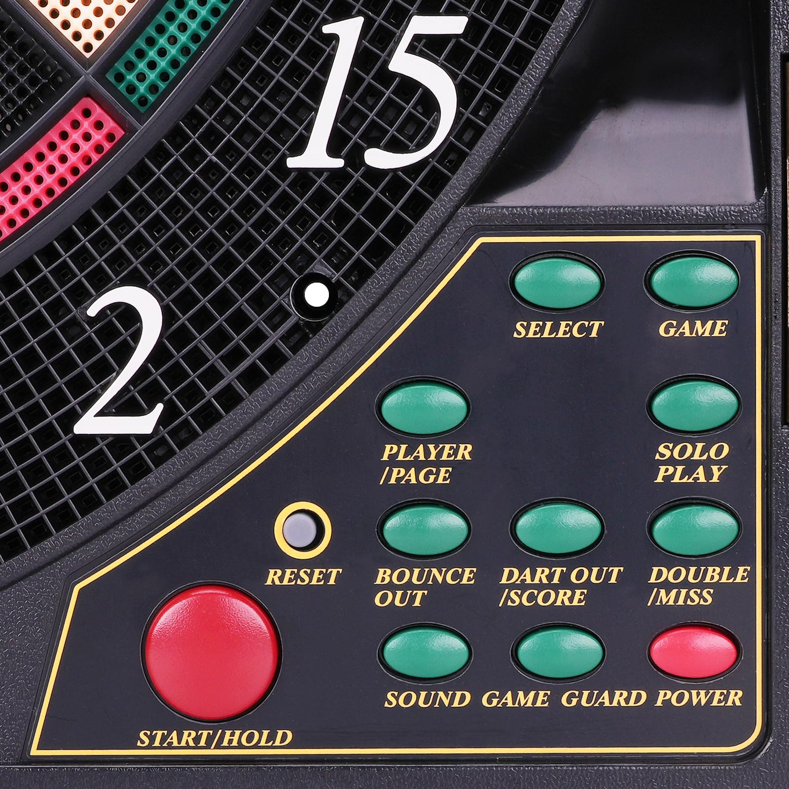 Electronic Dart Board LED Digital Dartboard Set with Cabinet - 12 Soft Tip Darts for Adults | Perfect for Game Rooms, Bars, and Home Entertainment