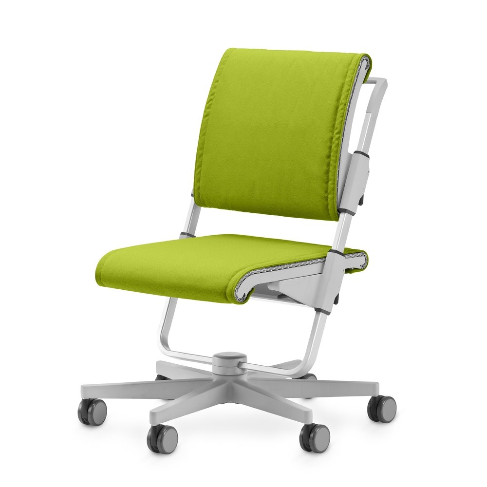 Moll Scooter Chair - White | Foldable Rolling Stool for Home, Office & Workshop | Compact Mobility Seat with Wheels for Easy Movement
