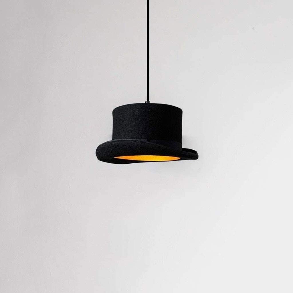YeSBTx Industrial Top Hat Chandelier - Vintage Style Ceiling Light Fixture for Dining Room, Kitchen, Living Room | Indoor Home Decor Lighting with Sconces | Perfect for Farmhouse, Loft & Restaurant Ambiance