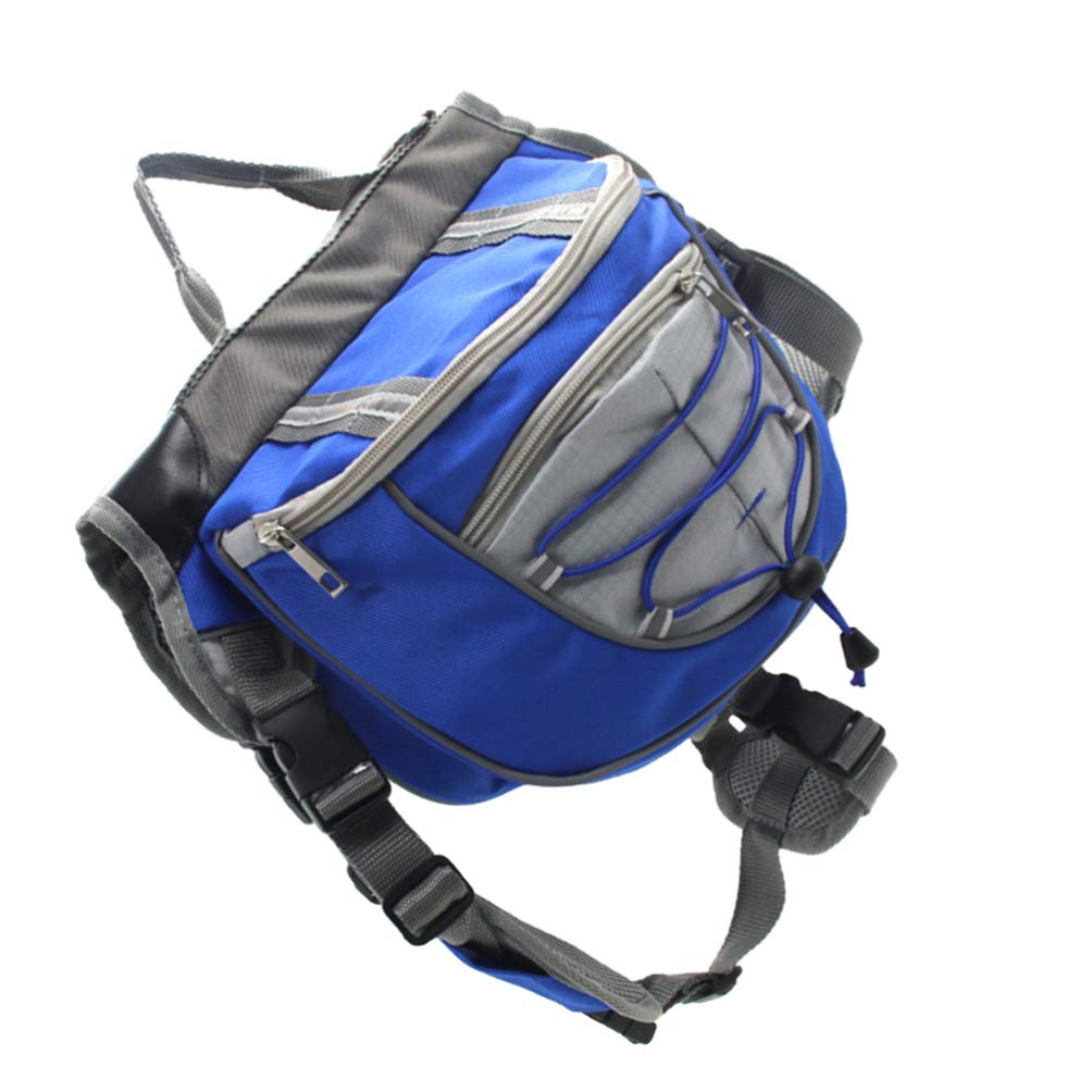 Large Dog Travel Backpack - Durable Dog Saddle Bag for Hiking, Camping & Outdoor Adventures | Pet Carrier Backpack with Adjustable Straps for Travel Trailers & Road Trips