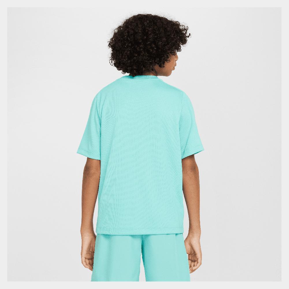 Boys' Dri-FIT Multi-Training Performance Shirt - Moisture Wicking & Breathable for Sports, Gym & Outdoor Activities