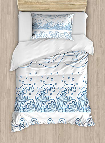 Blue and White