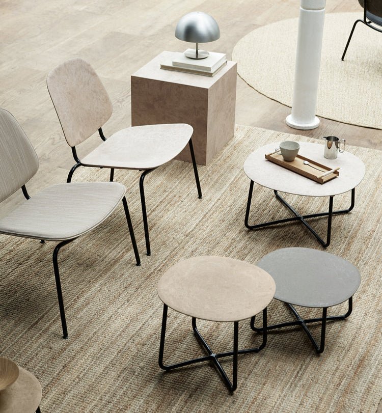 Lily Lounge Table by Mater - Modern Coffee Table for Living Room, Bedroom & Office - Stylish & Functional Home Decor Furniture for Small Spaces
