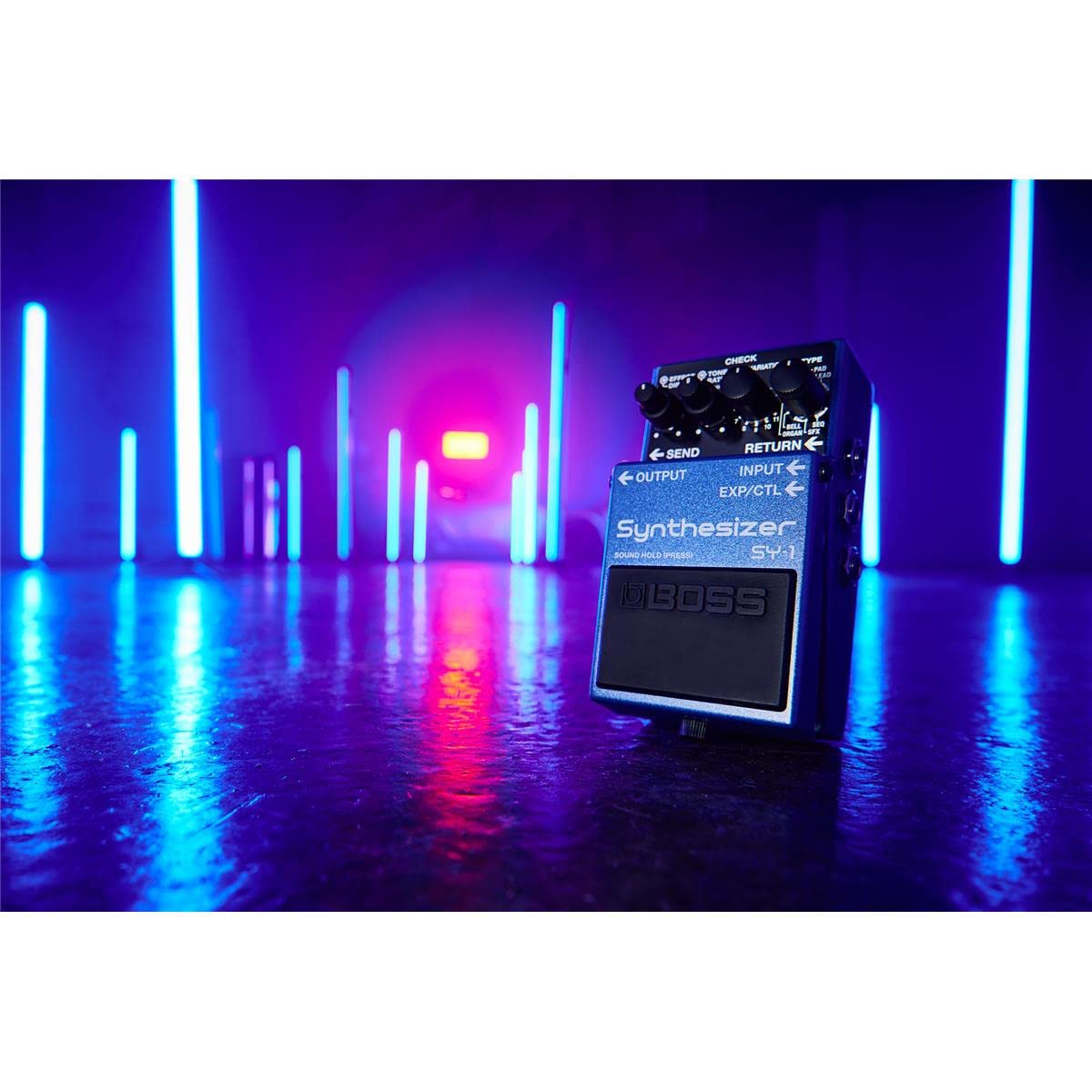 Boss SY-1 Guitar Synthesizer Pedal - Analog Synthesizer Effects Pedal for Electric Guitar - Perfect for Live Performances & Studio Recording
