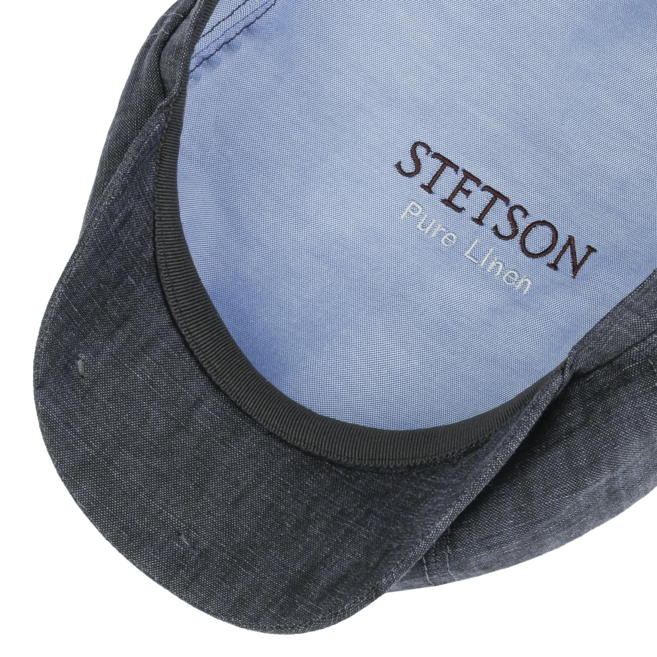 Stetson Hatteras Linen Newsboy Cap for Women & Men - Breathable Summer Hat Made in EU | Casual Outfit Accessory for Beach, Travel & Outdoor Activities