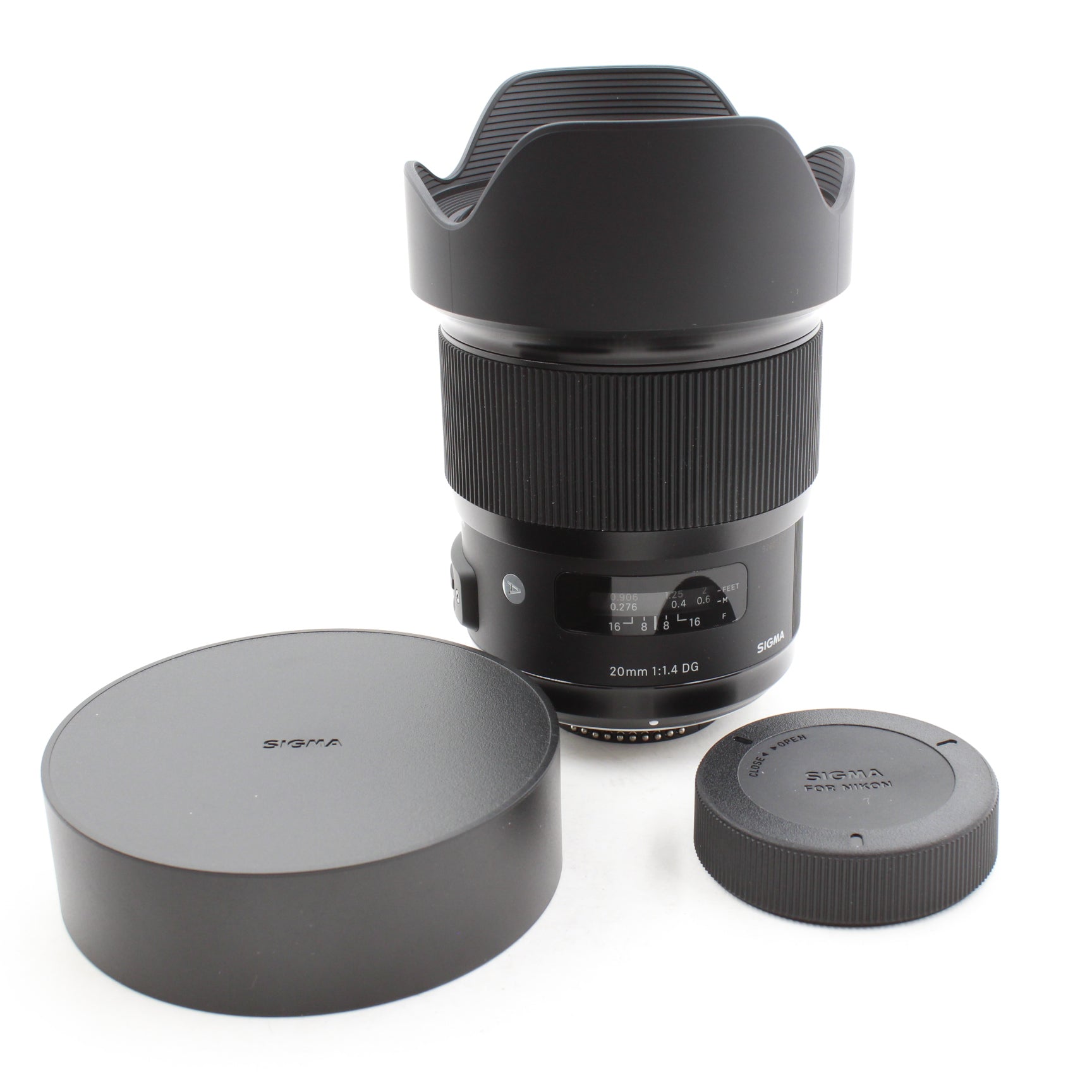 Sigma 20mm f/1.4 DG HSM ART Lens for Nikon F Mount - Fast Aperture Wide Angle Prime Lens (Like New Open Box) - Perfect for Landscape, Astro & Low Light Photography