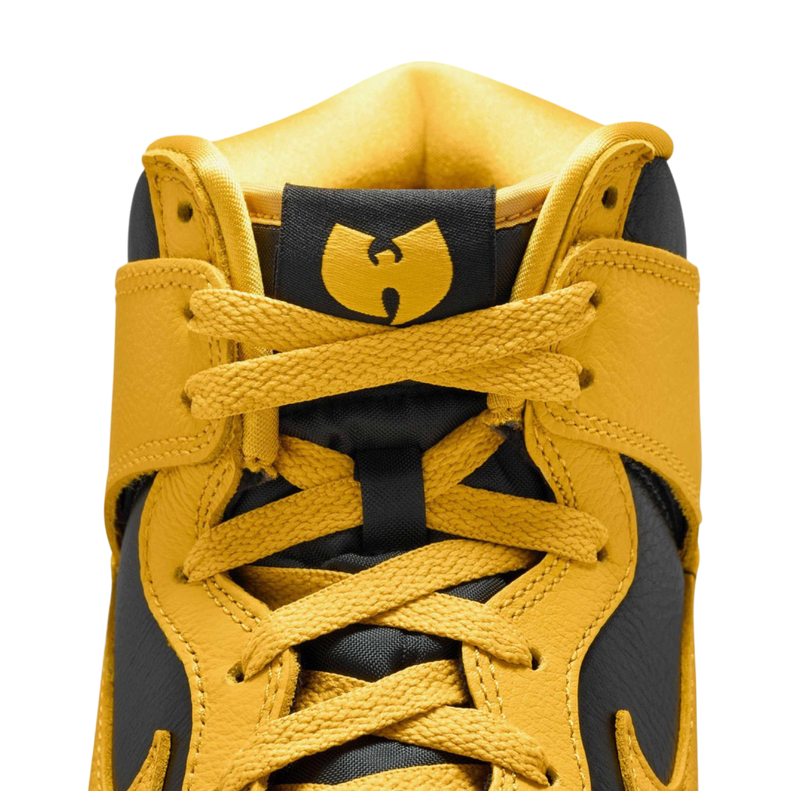 Nike Dunk High Retro Premium Wu-Tang Black Pollen White Sneakers - Limited Edition Basketball Shoes for Streetwear & Hip-Hop Fashion