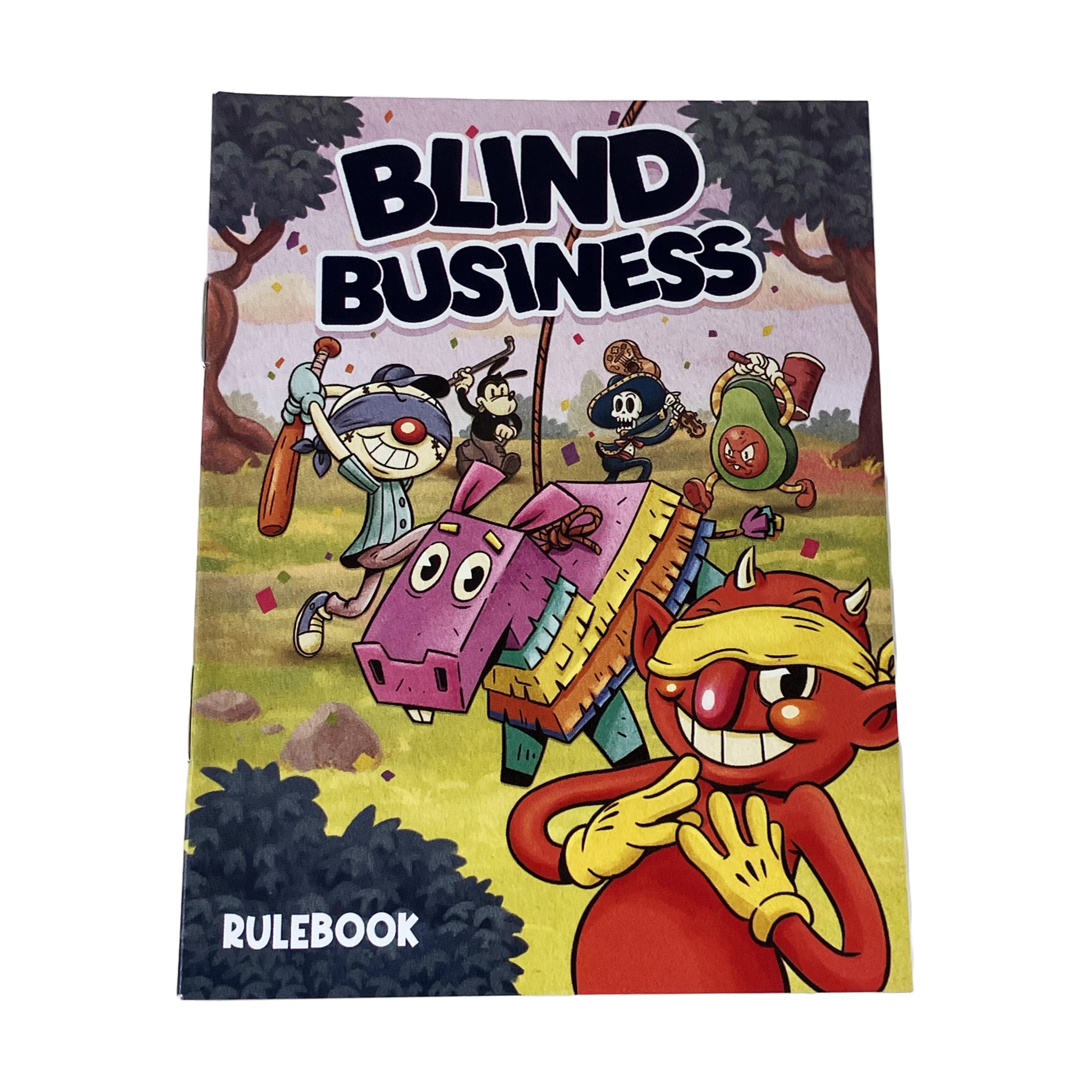 Blind Business: Ultimate Piñata Card Game Challenge - Fun Party Game for Family Gatherings & Game Nights