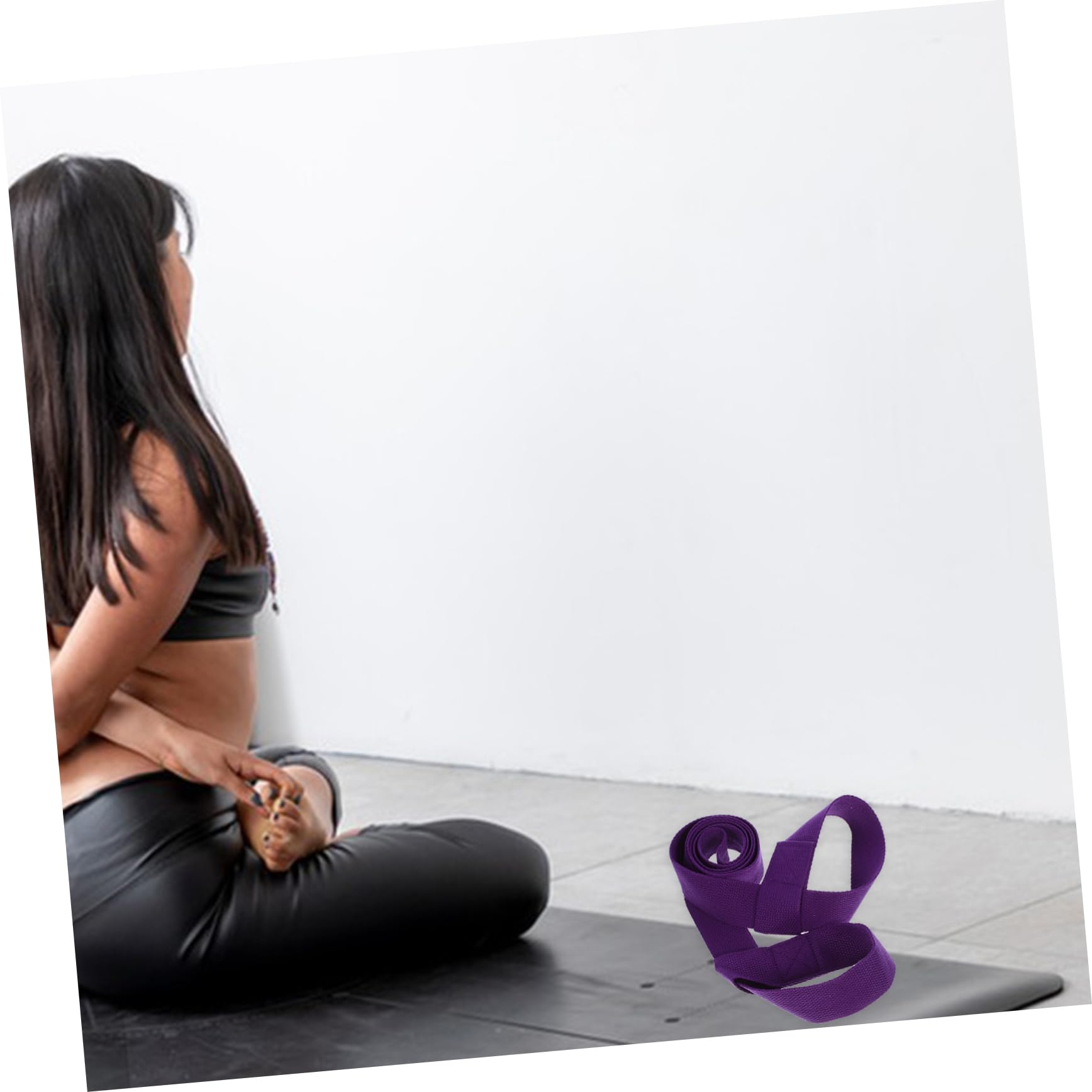 Premium Yoga Mat Strap - Non-Slip Yoga Mat Carrier with Adjustable Band for Yoga Training, Travel & Storage | Ideal for Yoga Classes, Gym, Home Practice & Outdoor Workouts