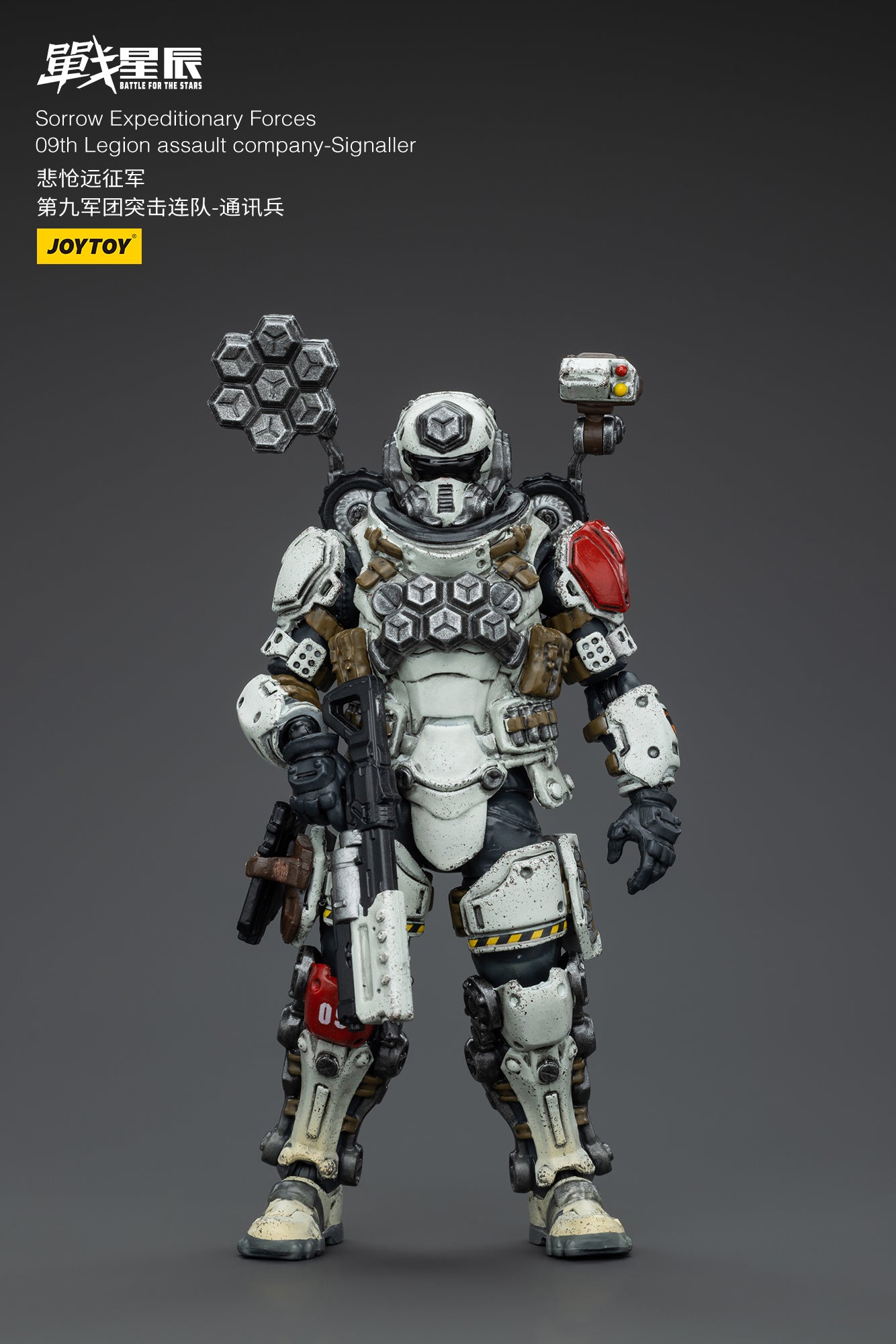 JOYTOY 1/18 Scale 3.75-inch Battle for the Stars Action Figure - Sorrow Expeditionary Forces 09th Legion Assault Company Collectible Toy | Perfect for Display, Gifts, and Sci-Fi Battles