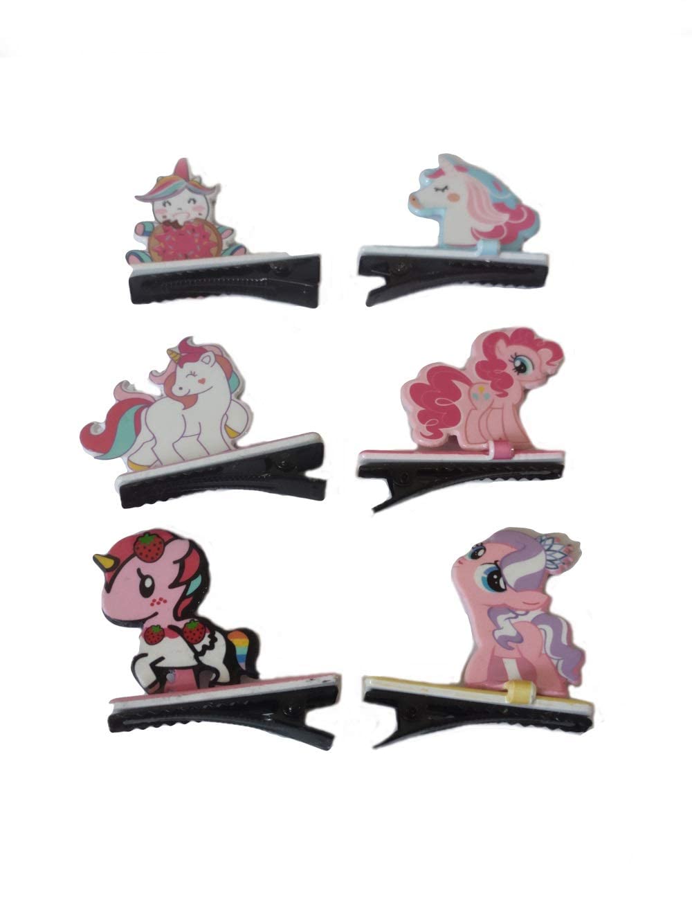 Colorful Cartoon Hair Clips Set for Girls - 5 Pack Cute Birthday Party Favors & Return Gifts - Perfect for School, Parties, and Everyday Hair Accessories