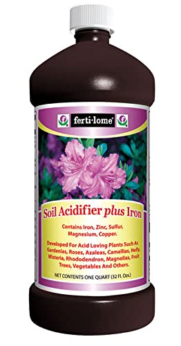 Iron Soil Acidifier for Plants - Lowers pH Levels for Healthy Growth - Ideal for Hydrangeas, Blueberries & Acid-Loving Plants - Garden & Lawn Care Essential